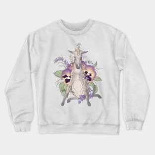 Pansy Crewneck Sweatshirt